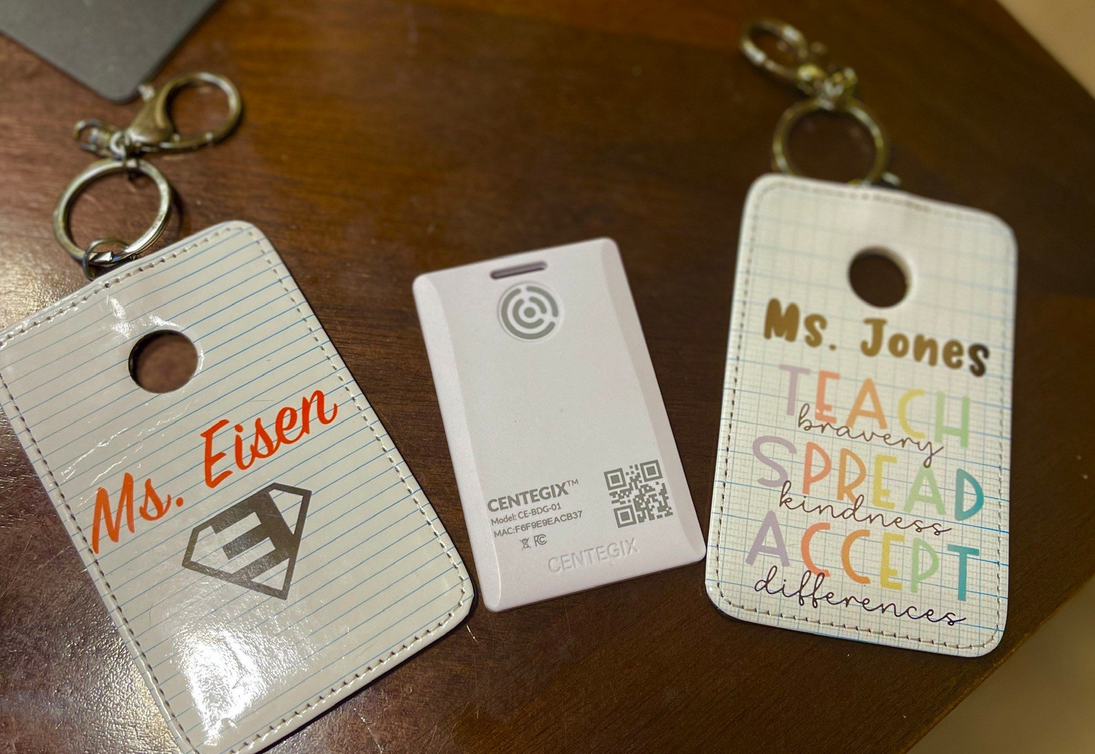 Centegix Vertical Badge ID Holder. Alarm ID Badge Holder. Etsy