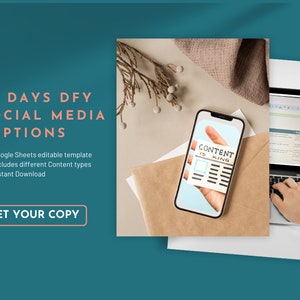 60 Days DFY Engaging Social Media CAPTIONS Engage and Grow Your Instagram, Facebook Audience