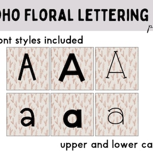 Bulletin Board Lettering Set | Elementary Classroom Decor | Boho Classroom | Neutral Classroom | Classroom Lettering | Classroom Headers