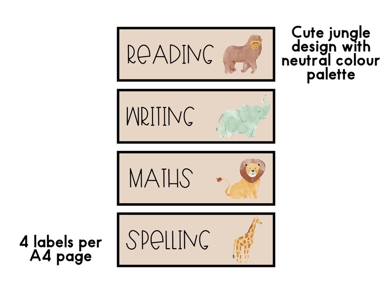 Classroom Labels EDITABLE Student Labels Tray Labels Classroom