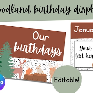 BIRTHDAY BOARD DISPLAY | Classroom Decor | Bulletin Board