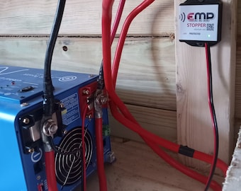 EMP CME Stopper Blocker Protector For 24V Aims Inverter Victron Controller MPPT Lightning Flare Surge Protection Arrestor Silentek.net
