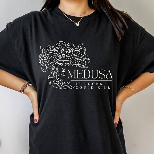 Medusa Shirt Greek Mythology Medusa Renaissance Shirt Greek Goddess Greek Apparel Mythology Shirt Dark Academia Clothing Snake Shirt