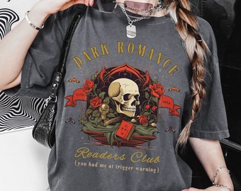 Dark Romance Shirt Romantasy Smut Shirt Bookish Things Id Rather Be Reading In My Villain Era Banned Books Shirt Goth Clothes Gothic Clothes