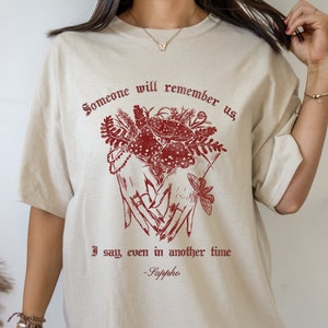 Sappho Poet Shirt Sapphic Clothing Sapphic Shirt Sapphic Gifts Subtle Pride Shirt Bi Pride Shirt Subtle Lesbian Subtle Lesbian Pride