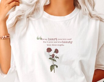 Camiseta de Shakespeare Camiseta de Shakespeare Camiseta ligera de la Academia Camiseta de literatura Camiseta literaria Shakespeare Regalos de Shakespeare Cita de Shakespeare