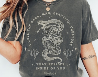 Medusa camicia mitologia greca Medusa vestiti gotici dea greca vestiti Goth mitologia greca camicia scuro Academia abbigliamento camicia serpente