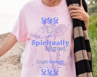 222 Angel Number Shirt Angel Numbers Shirt 222 Angel Number Angel Aesthetic Spirituality Shirt Spiritual Clothes Good Energy Shirt
