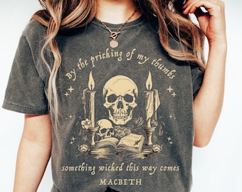 Maglietta Shakespeare Maglietta Shakespeare Maglietta Dark Academia Maglietta Letteratura Maglietta Letteraria Shakespeare Regali Shakespeare Citazione Shakespeare