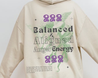 222 Angel Number Hoodie Angel Number Angel Numbers Hoodie Spiritual Hoodie Angel Numbers Hoodie 222 Angel Number Angel Number 222