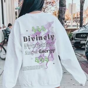 Felpa numero angelo Camicia numero angelo Camicia spiritualità Camicia mistica Camicia celeste Camicia manifestazione Camicia mentalità crescita