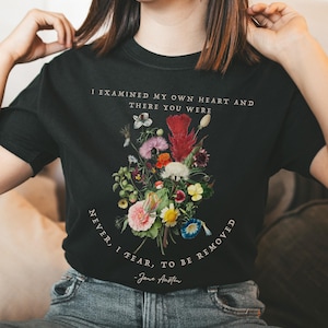 Jane Austen Shirt Jane Austen Jane Austen Shirt Literatur Shirt Jane Austen Geschenke stolz & Vorurteil Literatur Shirt Anatomy Shirt