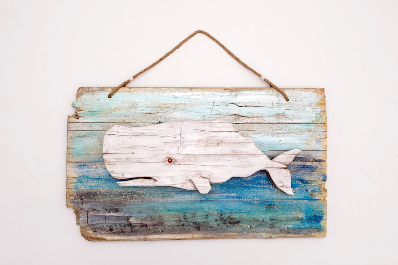 Whale Art, Driftwood Art, Reclaimed Wood Art, Oceanic Art, Nautical Art, Whale Wood Carving, Gift for Sea Lovers, Coastal Decor image 2