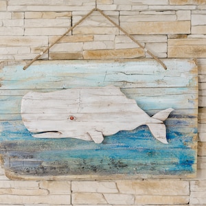 Whale Art, Driftwood Art, Reclaimed Wood Art, Oceanic Art, Nautical Art, Whale Wood Carving, Gift for Sea Lovers, Coastal Decor