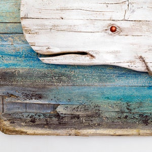 Whale Art, Driftwood Art, Reclaimed Wood Art, Oceanic Art, Nautical Art, Whale Wood Carving, Gift for Sea Lovers, Coastal Decor image 3