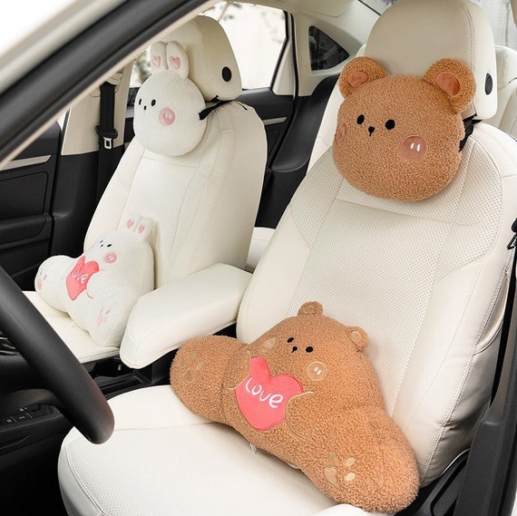 New Simple Fashion Light Luxury Car Cartoon Plush, Car Accessories