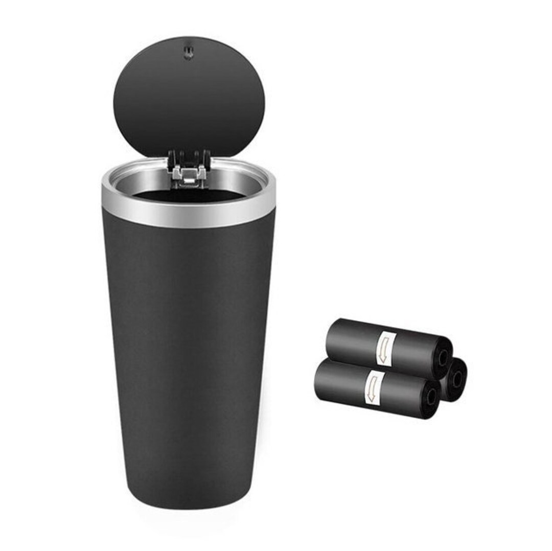 Car Trash Can Cup Holder Car Garbage Can Car Organizer Etsy