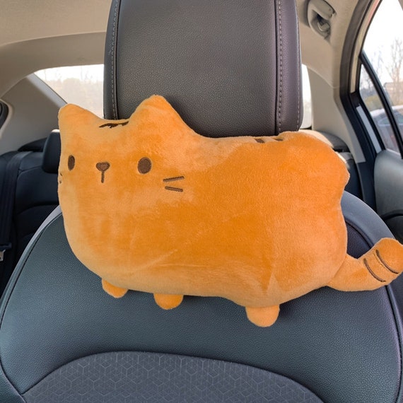 Cat Car Headrest Pillow