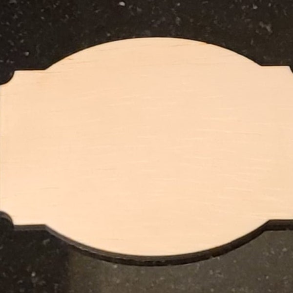 Wood shapes, craft blanks, laser cut shapes, plaque shape, DIY