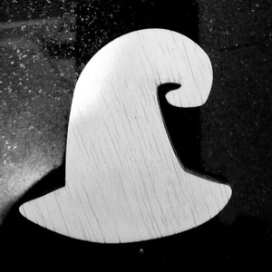 Witches Hat, wood blank, DIY, Laser cut wood, Halloween shapes, craft blanks