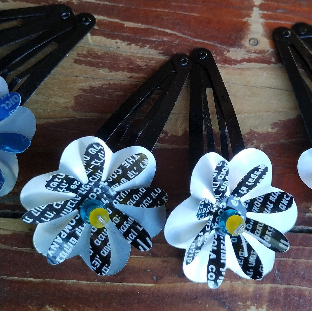 LDDCX Daisy Flower Hair Clips & Pins, Small Hair LDDCX
