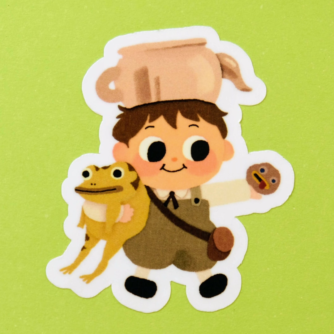 Over the Garden Wall Greg Fanart Sticker Etsy