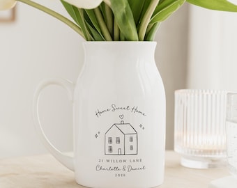 New Home Gift | First Home Gift | New Home Vase | Our New Home Vase | My New Home Keepsake Vase | New House Gift for Couple