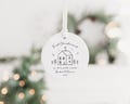 First Christmas in New Home Bauble | 1st Xmas in our First Home Gift | First Home Christmas Tree Ornament | Christmas New House Present