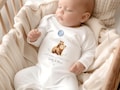 First Fathers Day Baby Vest | First Fathers Day Sleepsuit | First Father's Day as my Daddy | Our First Father's Day Together Baby Bodysuit product logo