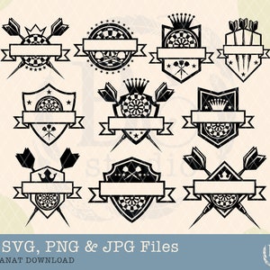 Dart svg, Darts Game Svg, Dartboard Svg, Dart Player Svg, Darts Clipart, Dart Target Svg, Bulls eye svg, Cut Files for Cricut, png, svg, jpg