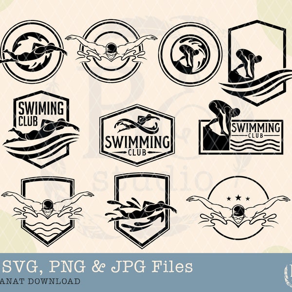 Swimming Svg Bundle, Swimmer svg, Swim svg, Diving svg, Swimming shirt svg, Swimmer shirt design, Water Sports png, Sports svg, Swim bundle