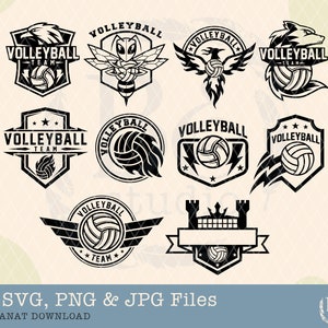 Volleyball Svg, Volleyball Player svg, Volleyball Team svg, Volleyball Shirt svg, Volleyball Svg Bundle, Game day svg, Sports Clipart, png