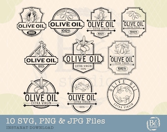 Paquete Svg de aceite de oliva, Botella de aceite de oliva Svg, Tienda de aceite de oliva Svg, Imágenes prediseñadas de oliva, Aceite svg, Camisa de aceite de oliva, Aceitunas svg, Archivo de corte para Cricut svg