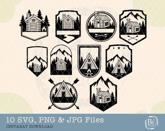 Cabin Svg Bundle, Wooden Cabin svg, Forest Cabin svg, Log Cabin Svg, Lodge Svg, Woods Log Cabin, Cabin Png, Cottage Svg, Cabin Silhouette