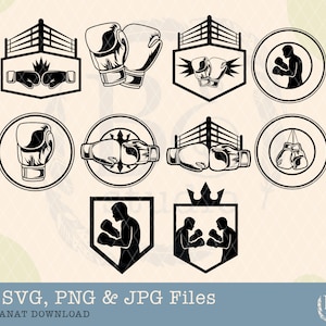 Boksen Svg bundel, bokshandschoenen gesneden bestand, boksring svg, Doxing Shirt design, Boxer Svg, boksen silhouet, Boxing Gym svg, Gym svg, png