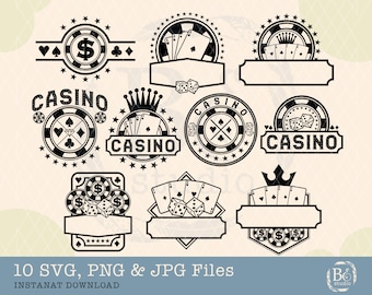 Casino Svg Bundle, Casino Game svg, Playing Cards svg, Game svg, Gambling svg, Casino shirt, Casino svg, Dice svg, Cards svg, Las Vegas png