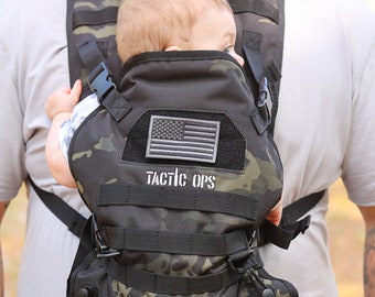 Tactic Military Baby Toddler Carrier Sling - (Black Camo)