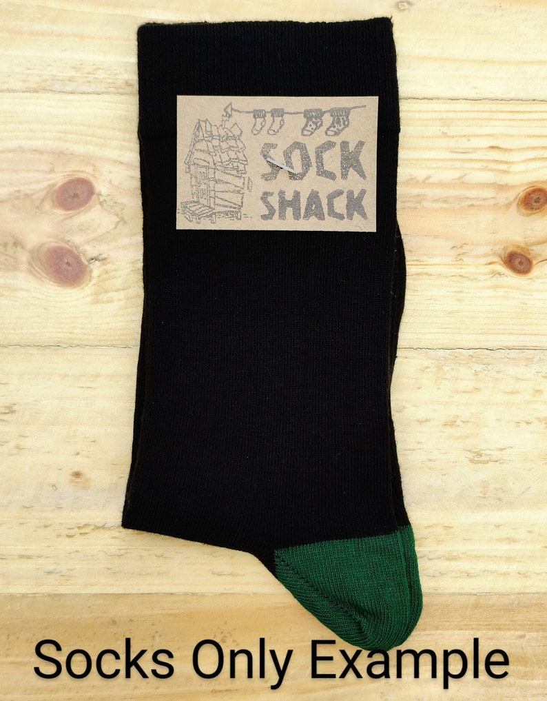 Mens rick & morty running away blue socks handmade soy wax melts fragrance of choice free pp uk eco packaging image 3