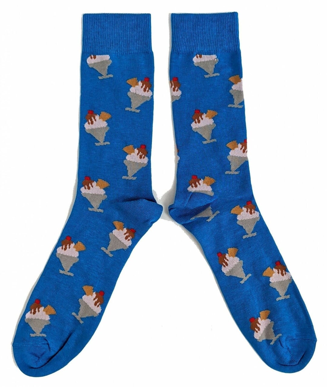 Mens Icecream Sundae Knickerbocker Glory Socks & Handmade Soy Wax