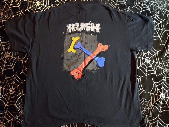 Rush Roll the Bones 1991 vintage tour shirt mens … - image 4