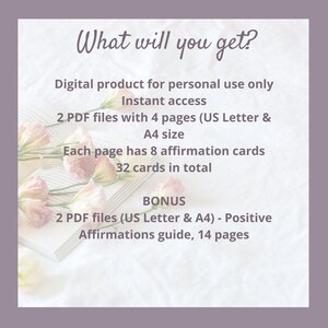 Affirmation Cards for Mom, Motivational Cards, Mom Affirmations, Daily Affirmation, New Mom Gift Ideas, Printable Affirmation Cards image 9