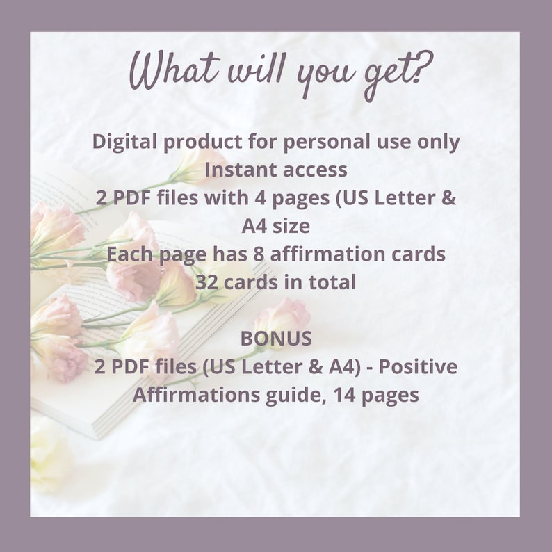 Affirmation Cards for Mom, Motivational Cards, Mom Affirmations, Daily Affirmation, New Mom Gift Ideas, Printable Affirmation Cards image 9