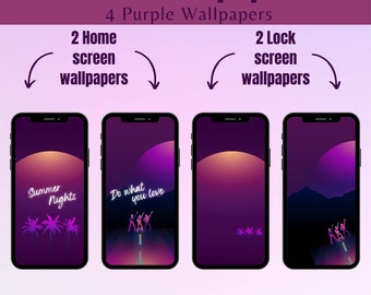 iPhone Wallpapers, Android Wallpaper, Purple Wallpapers, Phone Background, Cell Phone Wallpaper, Minimalist Wallpaper, Digital wallpaper