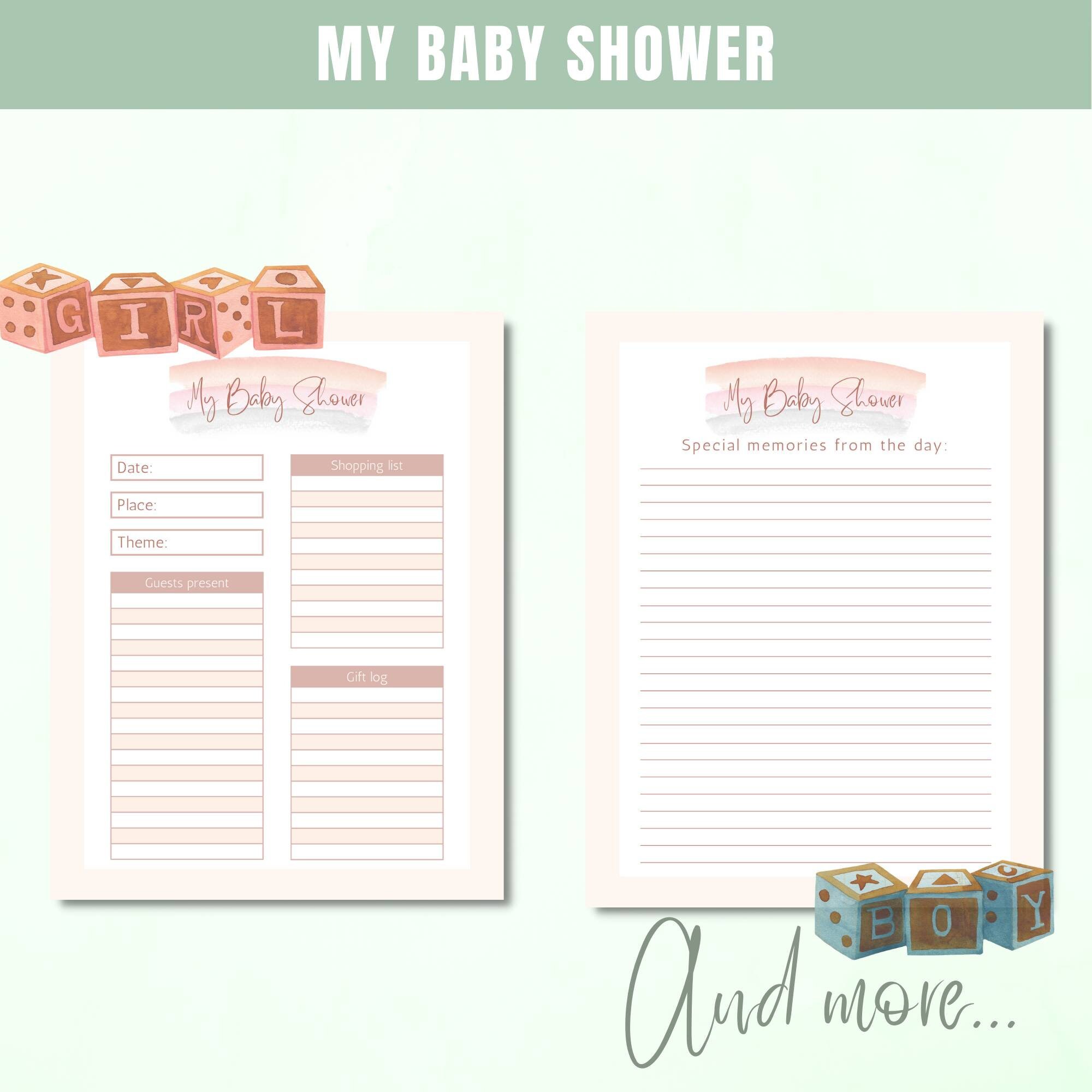Printable Pregnancy Journal, Pregnancy Diary, Pregnancy Planner ...