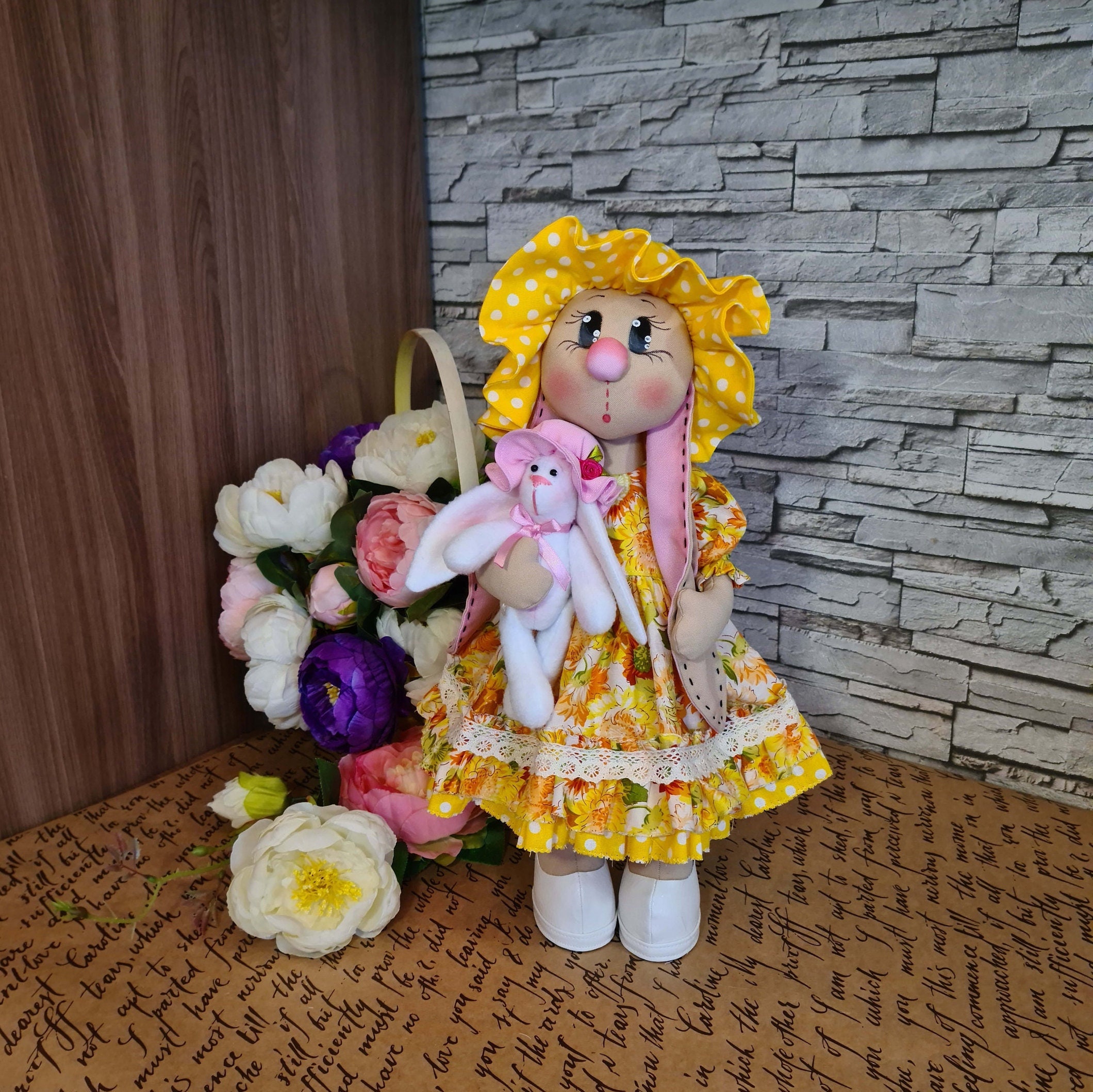 Bunny store girl doll