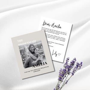 Modelo de cartão de pedido de casamento personalizado para madrinhas, caixa de convite para madrinhas, cartão de pedido de casamento, proposta de casamento para madrinhas, cartão de madrinhas