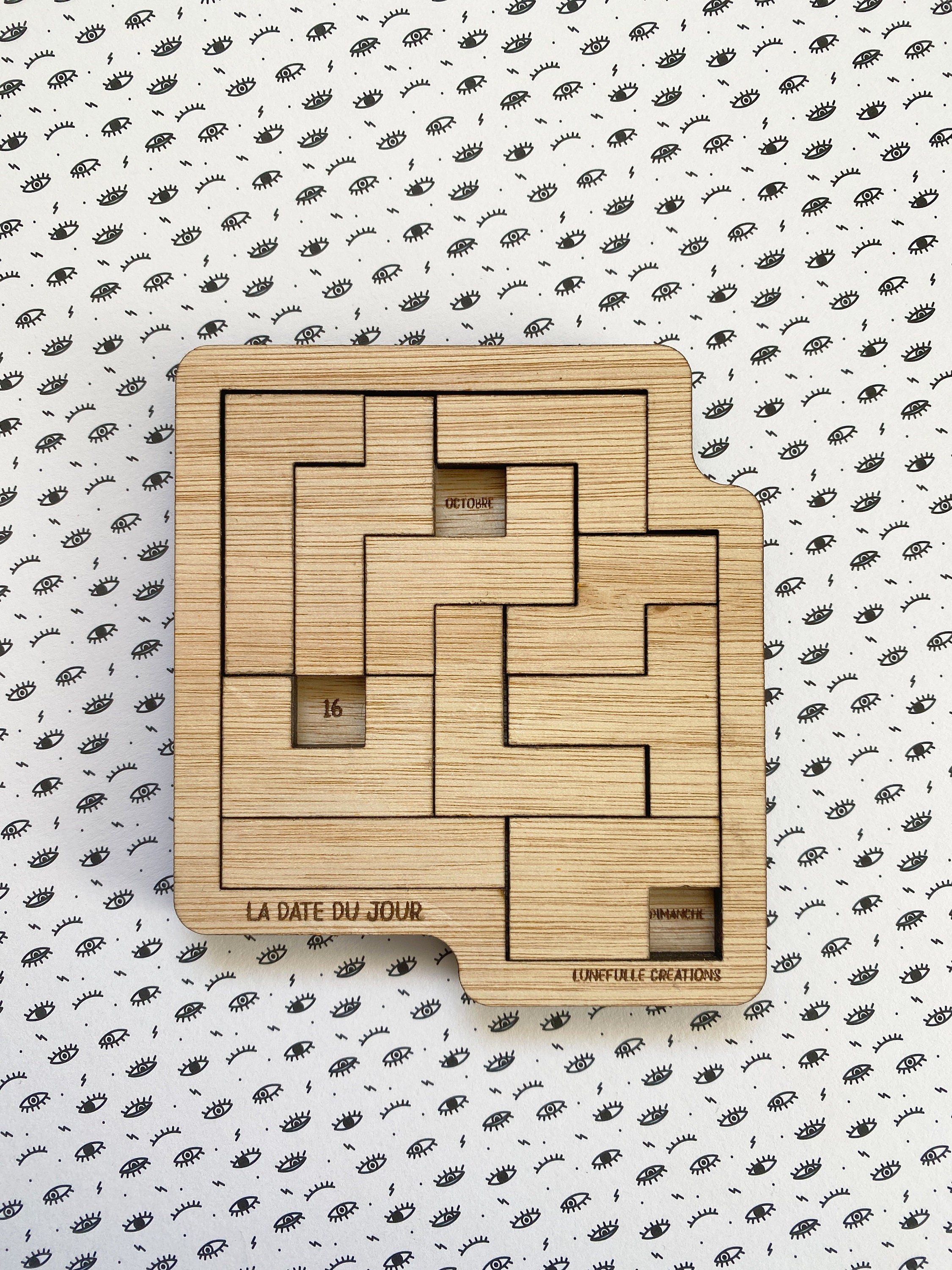 Houten Infinity Puzzel - Elke dag een nieuwe puzzel