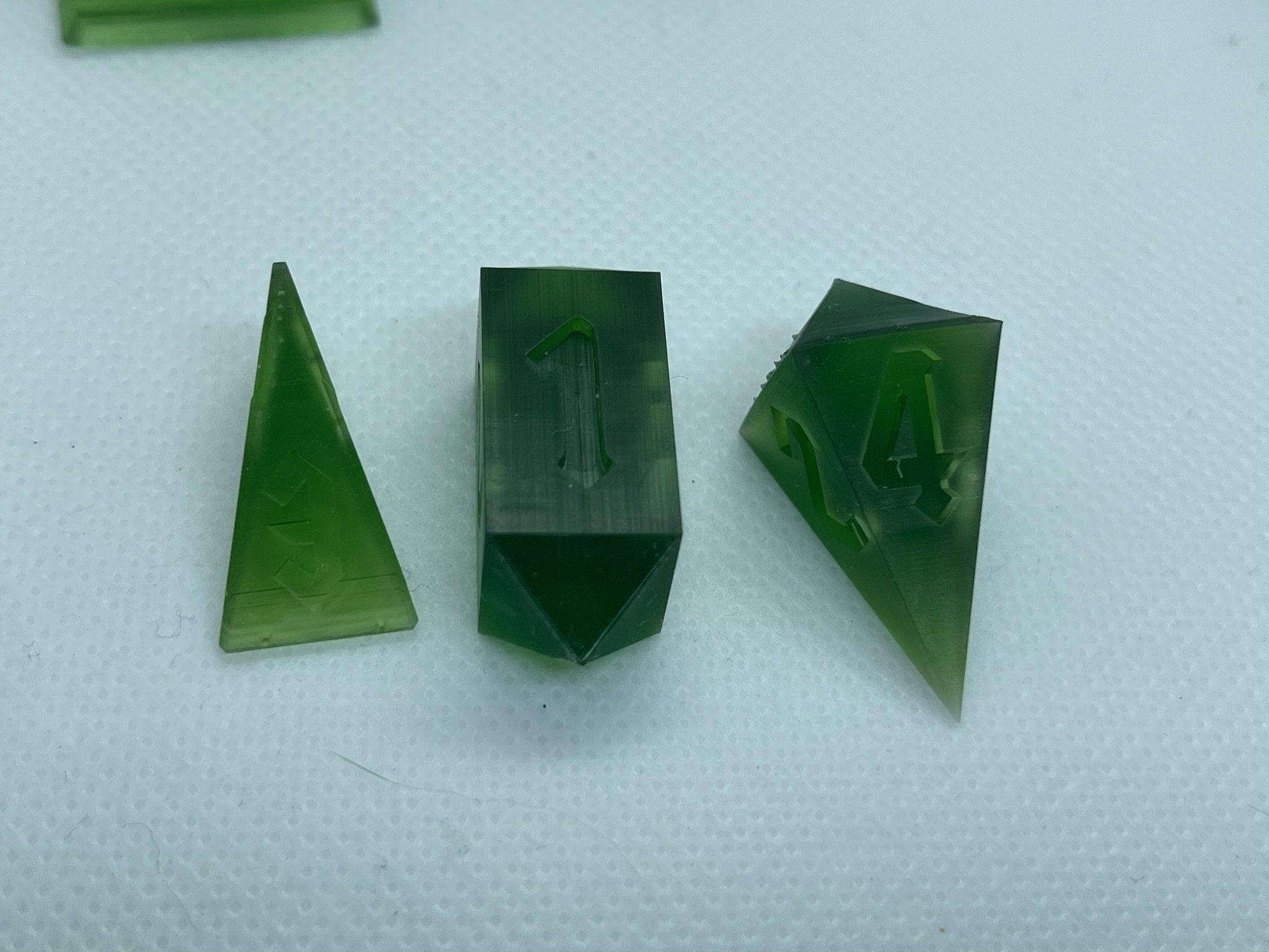 Crystal Dice Masters Custom 3D Printed for Dice Making Etsy