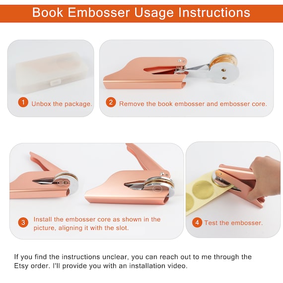 Library Book Embosser – Style #867