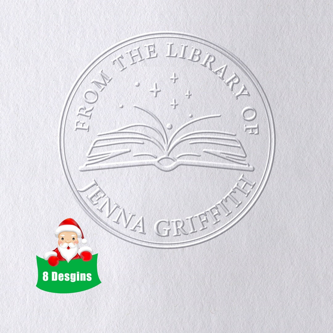 Custom Book Embosser/from the Library of Book Embosser/library Embosser